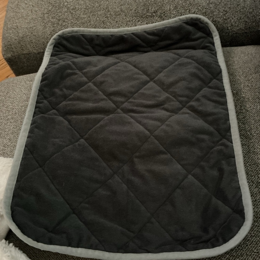 Quilted Black Pet Mat